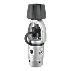 Détendeur de plongée réglable en acier inoxydable de première étape avec étrier à résistance réduite, équipement de plongée sous-marine - Product Image 1