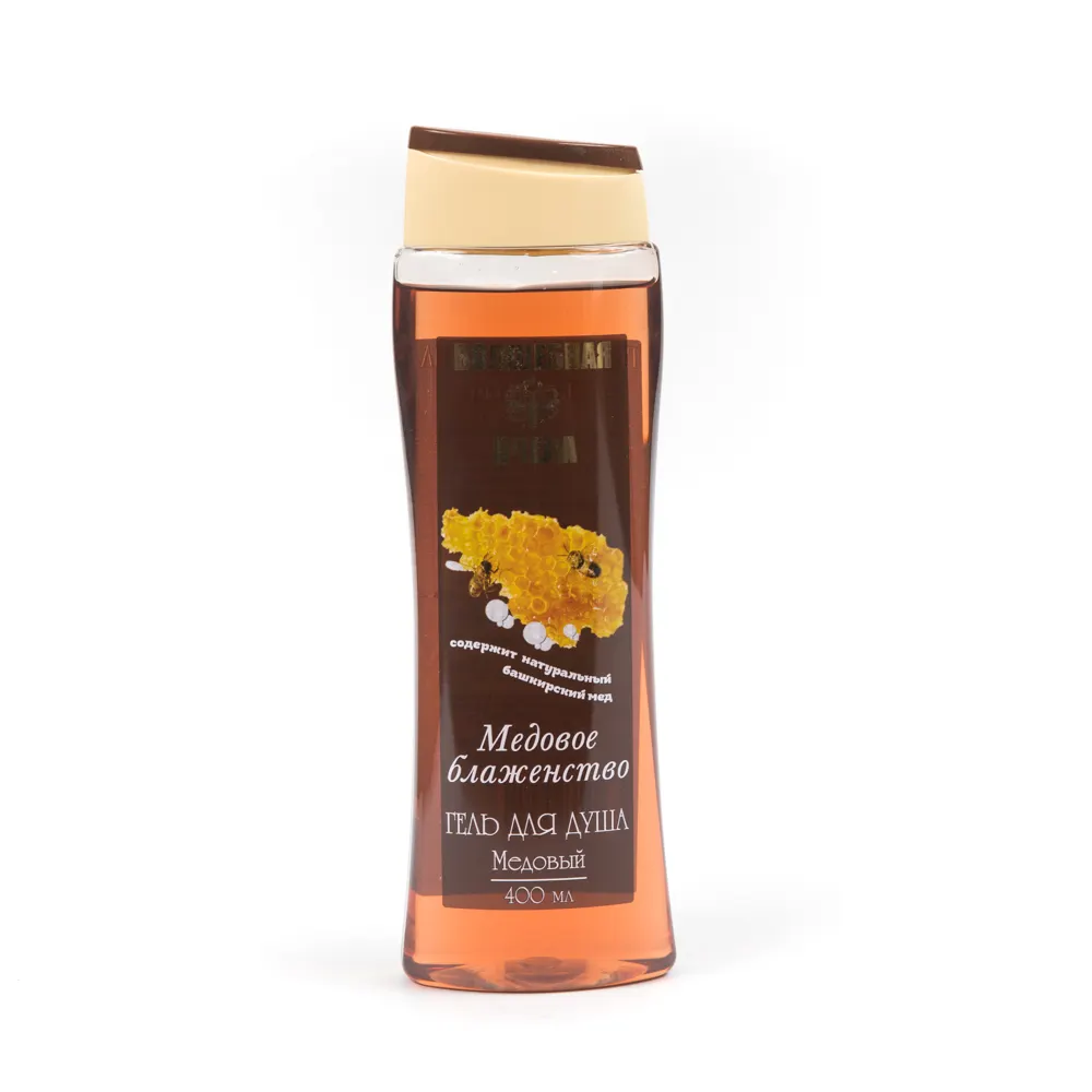 Natural Honey Active Ingredient Organic Shower Gel "Honey" series "Magic bee" 400 ml Cleaning And Moisturizing
