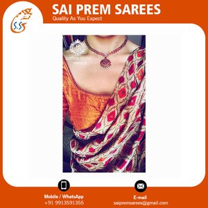 Meilleur Prix Linge Imprimé Numérique Saree Vente Chaude Bollywood Designer pour Adultes pour Occasions Spéciales-Indien Pakistanais Vêtements - Product Image 3