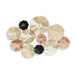 Prisma Designs Sala de estar Decorativo Moderno Ecológico Hecho a mano Tamaño grande Arte de pared de metal multicolor Más vendido Último diseño - Product Image 3