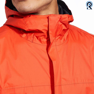Veste de pluie à capuche imperméable légère pour hommes Veste coupe-vent imperméable d'extérieur Vente en gros - Product Image 5