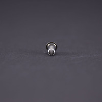 Œillet rond en acier inoxydable de 5 mm fabriqué à Taïwan, plaqué nickel/laiton/noir/bronze, pour chaussures, vêtements et sacs