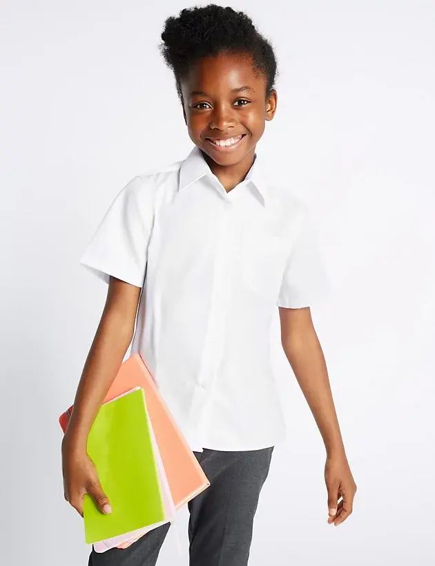 Camisa blanca y pantalones traje de los niños de la escuela uniforme niñas uniforme de la escuela