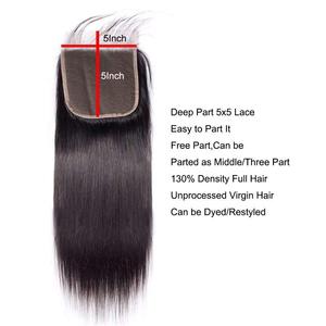 Haute Qualité 5X5 HD Dentelle Fermeture Remy Extensions De Cheveux Vietnam Vierge Rawhair 28 Pouces Étiré Longueur Doux Lisse Lagos pour - Product Image 3