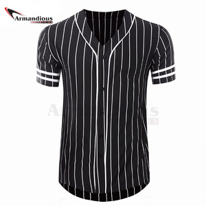Camiseta de béisbol personalizada por sublimación, venta al por mayor, barata, EE. UU. - Product Image 6