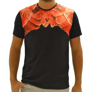 Мужская футболка-поло с 100% принтом и логотипом