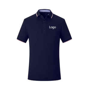 Polo de Golf simple OEM à manches courtes, t-shirt en coton vierge au Design de Logo imprimé personnalisé pour hommes, vente en gros, 2020 - Product Image 1