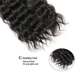 Extensions de cheveux humains indiens Remy vierges - Tissage de cheveux à la machine, double trame, toutes les couleurs - Product Image 4