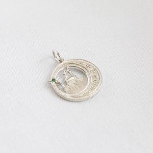 Pendentif Chevalière Musulmane en Argent Sterling 925 Pendentif Rhodanizing Cubic Zirconia With Arabic Lettering Jewelry Necklace - Product Image 3