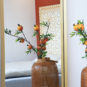 מותאם אישית גדול גדול זהב קשת מתכת ממוסגר מלא אורך הלבשה רצפת מראה Espejo דה Piso - Product Image 4