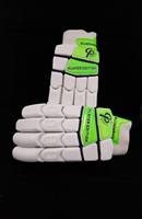 Gants de cricket en cuir PU durables, légers, antidérapants, respirants, protection supplémentaire, double couture, fermeture à cordon CP