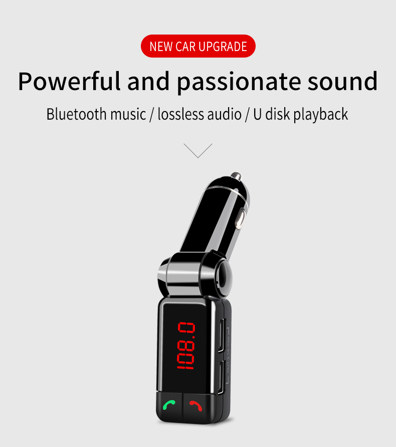New Dual USB Car Phone Charger BC06B 