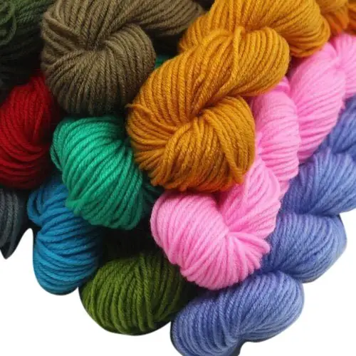 Оптовая продажа натуральный органический громоздкая ручная краситель пряжа для вязания 100% Австралийский 100% мериносовая шерсть пряжа используется для свитер