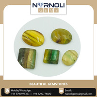 Cabochon Narnoli Gems Bijoux Pierre Couleur Calcédoine Semi-Précieuse Onyx Bleu Royal Coupe Ovale Pierres Précieuses Lâches