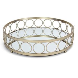 Handmade Designer Hexagon Shape Serving Platter Customized Color Two <b>Mirror</b> Serving <b>Tray</b> Modern Metal <b>Mirror</b> Dish Home Low Price - Product Image 4