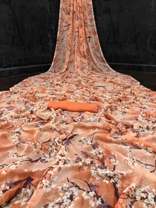 Vêtement Sari à impression numérique - Product Image 2