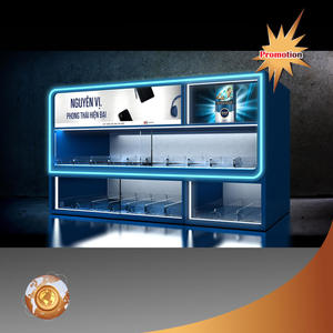 Exhibición de cigarrillos personalizada soporte de exhibición de escritorio de cigarrillos de acrílico LED/vitrina de cigarrillos/vitrina de exhibición de cigarrillos - Product Image 1