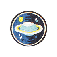 Patch tissé spatial personnalisé pour vêtements