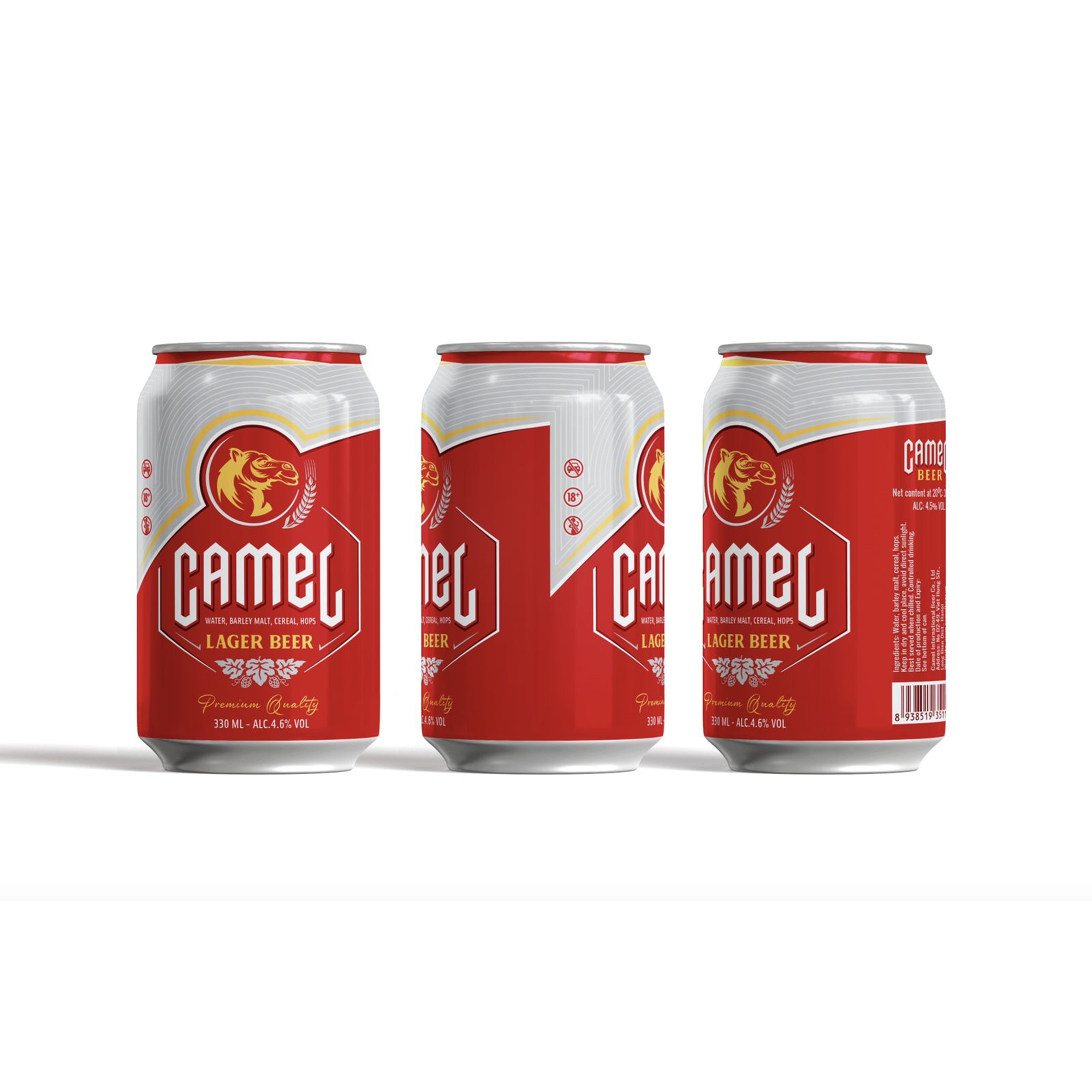 Latas de aluminio para cerveza, precio al por mayor, hechas en Vietnam