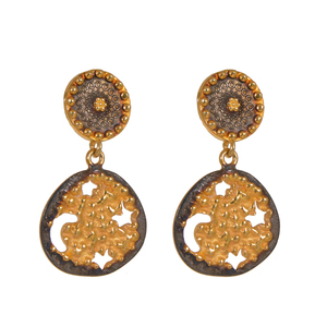 Astonishing 925 Sterling Silver Round Earrings 18K Gold Plated <b>Cute</b> Style for Wedding Parties or Gifts Fine Hoop <b>Earings</b> - Product Image 1