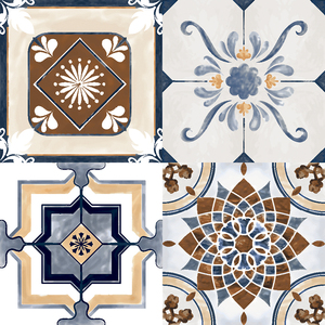 Gạch Lát Sàn Bằng Sứ Tráng Men Thủy Tinh Kỹ Thuật Số ANTICA <span class=keywords><strong>SERIES</strong></span> Thiết Kế Ma-rốc 600X600 600X1200 800X800 MM MATT FINISH - Product Image 4