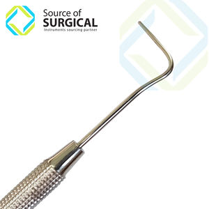 Raspador Dental Profesional de Alta Calidad de Acero Inoxidable con Punta de Dedo de Calidad, Sonda de Raspador Dental Profesional Personalizada de Alta Calidad - Product Image 3