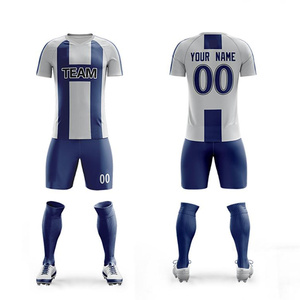 Men Uniform Training Soccer Football Jersey Plain Soccer Jersey Custom Sublimated Soccer Uniform - Product Image 2