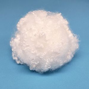 Fibre discontinue de polyester conjugué creux HCS Fibre de meubles en béton PSF recyclée pour matériau de remplissage Recommandé par Mme Claire - Product Image 1