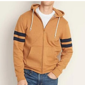 Nuevo diseño Hombres Elegantes Sudaderas con capucha de lana de alta calidad con rayas - Product Image 1
