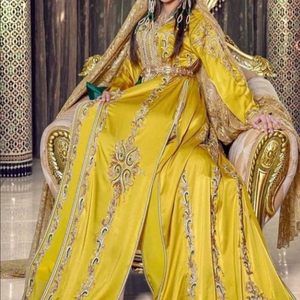 DABKA-Bordado de cuentas de cristal, piedra de cristal, funciona con BRIDAL--CAFTAN--DRESS elegante, nuevo diseño, 2022 - Product Image 1