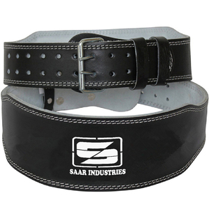 Cinturón de cuero para levantamiento de pesas, cinturón de cuero para levantamiento de pesas, diseño con tu propio logotipo, nuevo diseño - Product Image 1