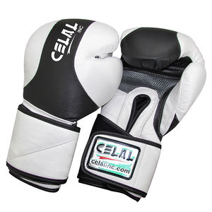 Guantes de entrenamiento de boxeo, de cuero genuino, con diseño personalizado profesional impreso - Product Image 5
