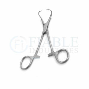 Pinzas de toalla Backhaus Abrazadera quirúrgica de acero inoxidable Equipo médico - Product Image 2