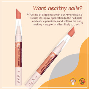 Emballage de bouteille personnalisable auto-marque amande cuticule huile d'ongle produit de soin stylo de croissance d'ongle pour les soins personnels - Product Image 3