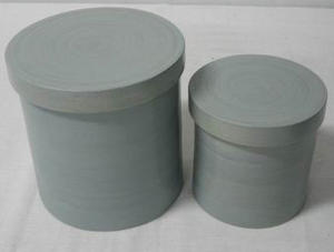 กล่องไม้ไผ่ทรงกลมทำมืองานฝีมือเป็นมิตรต่อสิ่งแวดล้อม - Product Image 2