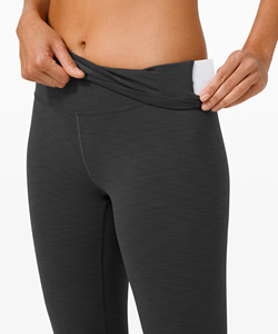 OEM logotipo personalizado cosido cintura alta gimnasio entrenamiento legging transpirable antibacteriano de punto Yoga estiramiento compresión Butt Lift-up - Product Image 4