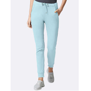 Femmes Perte Bas Solide Bleu Ciel Couleur Street Wear Jogger Et Pantalon De Survêtement Au Prix De Gros - Product Image 6
