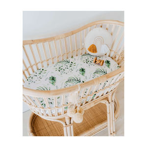 Drap de lit en coton biologique pour nouveau-nés, taille 100%, organique - Product Image 1