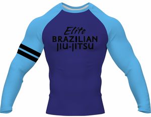 เสื้อแรชการ์ดแขนยาวสำหรับผู้ชายปรับแต่งได้ OEM ดีไซน์ - Product Image 1