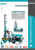 Equipo de Sondeo Dinámico Electrónico KONA de Calidad Premium DPLDPMDBHSPT - Hecho en Turquía