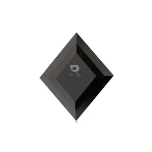 实验室种植钻石1.26克拉AAA风筝花式黑色钻石古董宽松黑色钻石