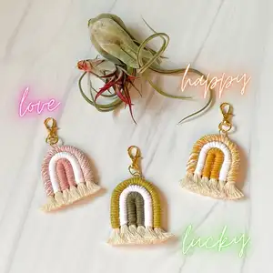 Handmade Collection Macrae Rainbow <b>Keychain</b> / Key Charm - Product Image 1