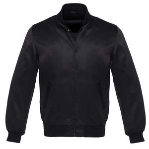 Blouson bombardier en Satin noir, de grande qualité, matelassé, pour hommes, nouveauté - Product Image 4