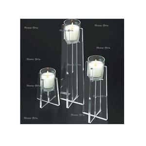 Customized Size And Shape <b>Candle</b> Holder Deluxe Quality Acrylic Wedding Decor <b>Candle</b> Holder <b>Candle</b> Holder In <b>Bulk</b> - Product Image 1