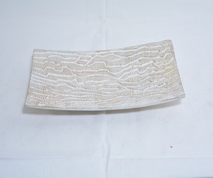 Tazón texturizado redondo de aluminio fundido de oro blanco de Venta caliente Cocina de calidad superior esencial para servir elegante al mejor precio - Product Image 5