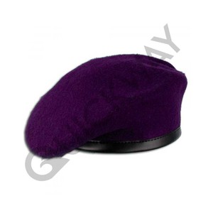 Venta al por mayor aceptar logotipo personalizado moda 100% lana boina ceremonial para hombres venta en Pakistán - Product Image 2