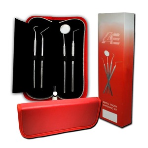 Juego de 4 Herramientas Dentales para Higiene Bucal, Removedor de Placa, para Limpieza y Relleno de Dientes - Product Image 6