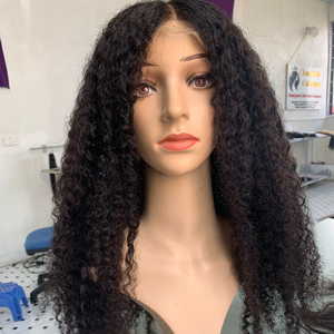 วิกผมคน,วิกผมแท้หยิกพม่าวิกผมปิดด้วยลูกไม้โปร่งใส - Product Image 1