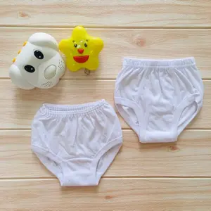 More design best New design Girls White Quick Dry 100% Cotton Underwear best selling from Bangladesh