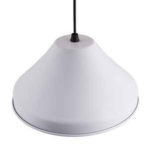 โคมไฟแขวนพลาสติกทรงระฆังสีขาว E27 LED 2700K แสงสีขาวนวล ป้องกันแสงสะท้อน สำหรับห้องนั่งเล่น - Product Image 4